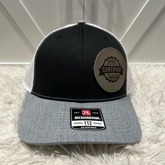 Trucker SnapBack Richardson 112 Hat. OSHA - Picture 2 of 2